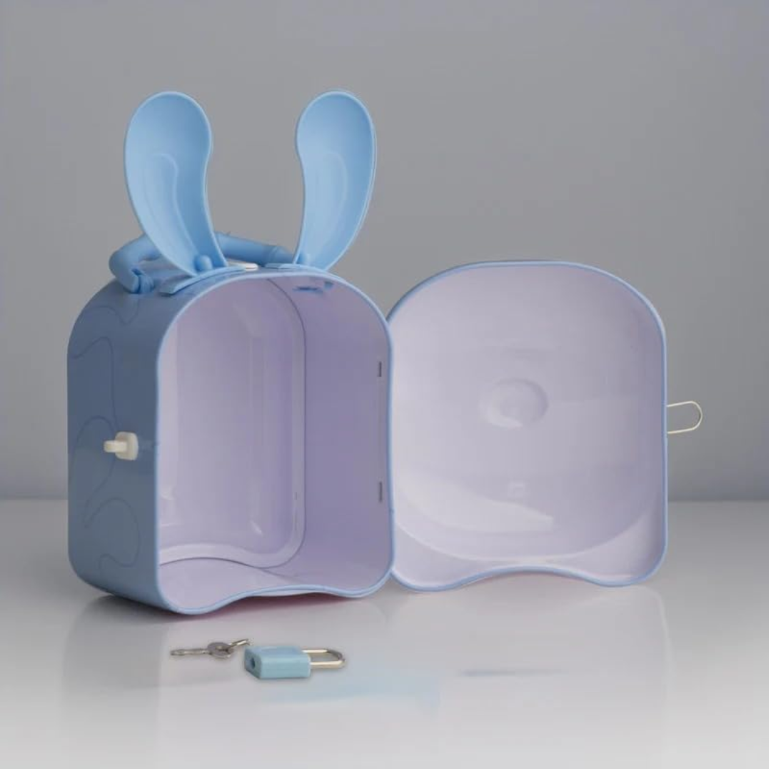 Money Saving Bank with Coin Slot//Creative Cartoon Design Money Bank//Plastic Piggy Bank for Boys & Girls (Pack of 1)