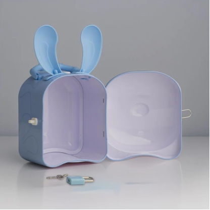 Money Saving Bank with Coin Slot//Creative Cartoon Design Money Bank//Plastic Piggy Bank for Boys & Girls (Pack of 1)