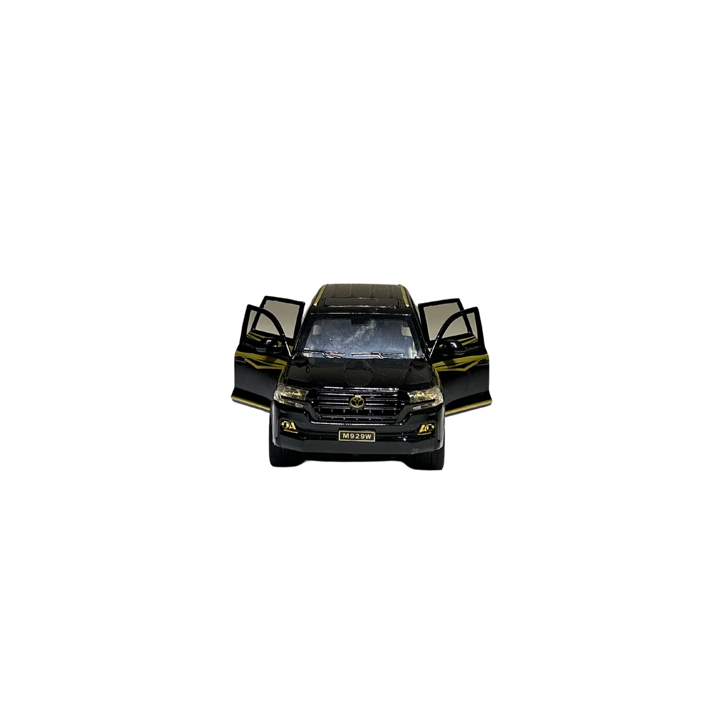 Black Luxury SUV Die-Cast Model Car with Sound, Light & Opening Parts – 1:24 Scale | XLG