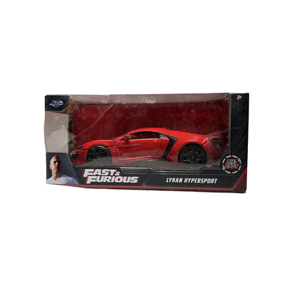 Fast & Furious Lykan HyperSport Die-Cast Toy Car Collectible Supercar Model for Display