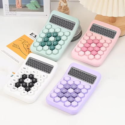Karuida 12-Digit Basic Desktop Calculator – Vibrant Green, Portable & Efficient
