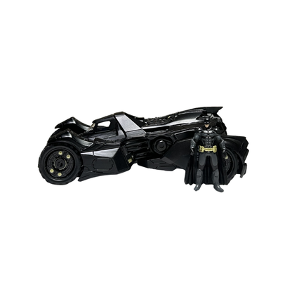 Batman Arkham Knight Batmobile with Batman Figure – Die-Cast Collectible Vehicle Set
