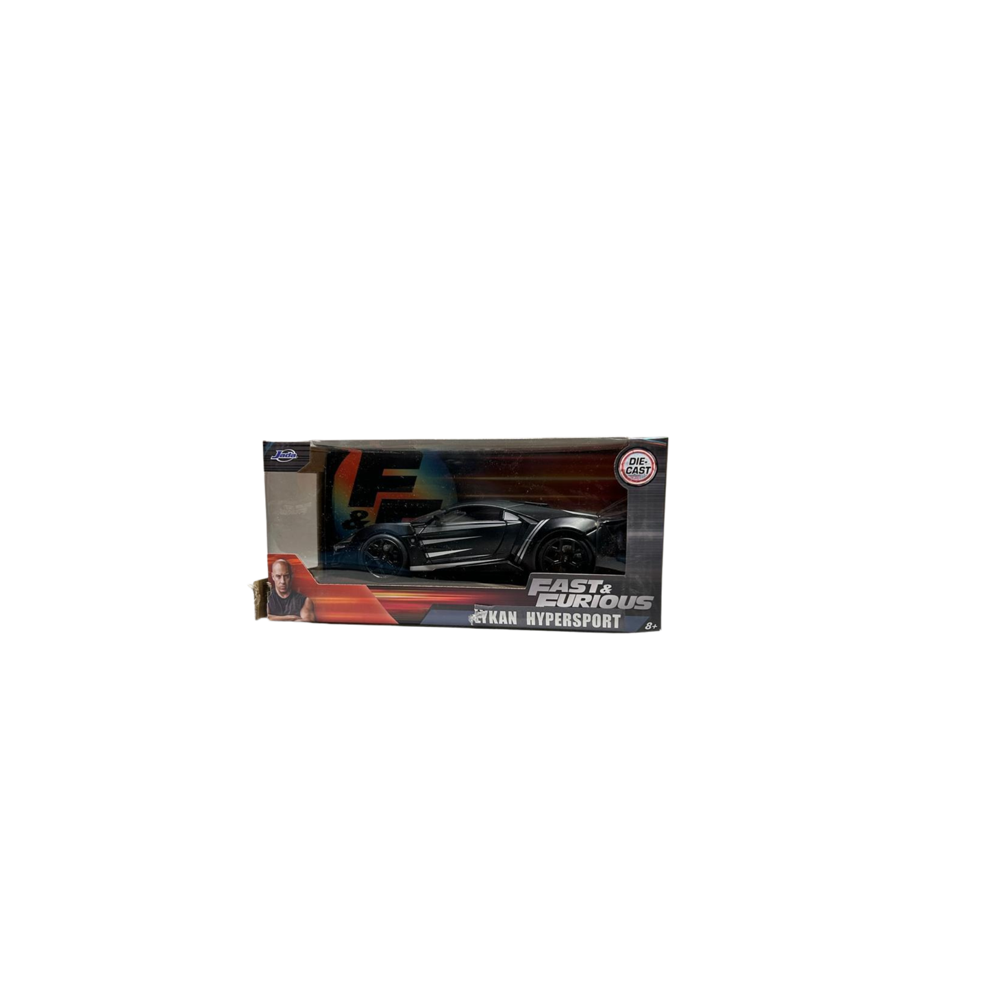 Lykan Hypersport Fast & Furious Die-Cast Car Model – Black Supercar Collectible Toy