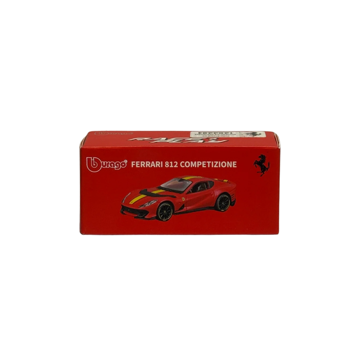 Ferrari 812 Competizione Red Die-Cast Model Car | Premium Supercar Collectible Toy