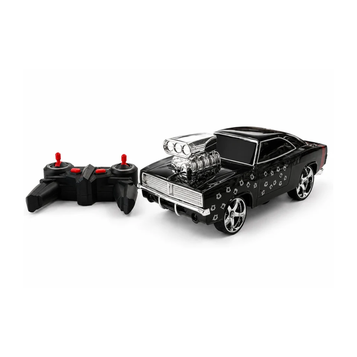 Drift Stunt RC Car (Black, 1:18 Scale) - Hexinglong Toys