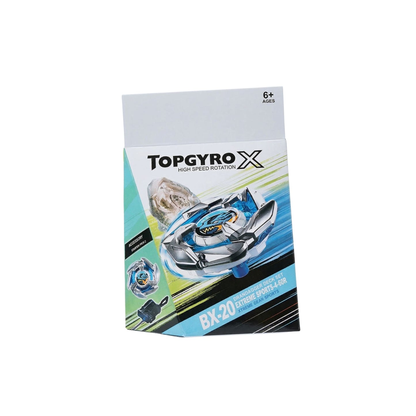 Topgyro X - High Performance Battling Top Game (BX-20 Dran Dagger Deck Set)