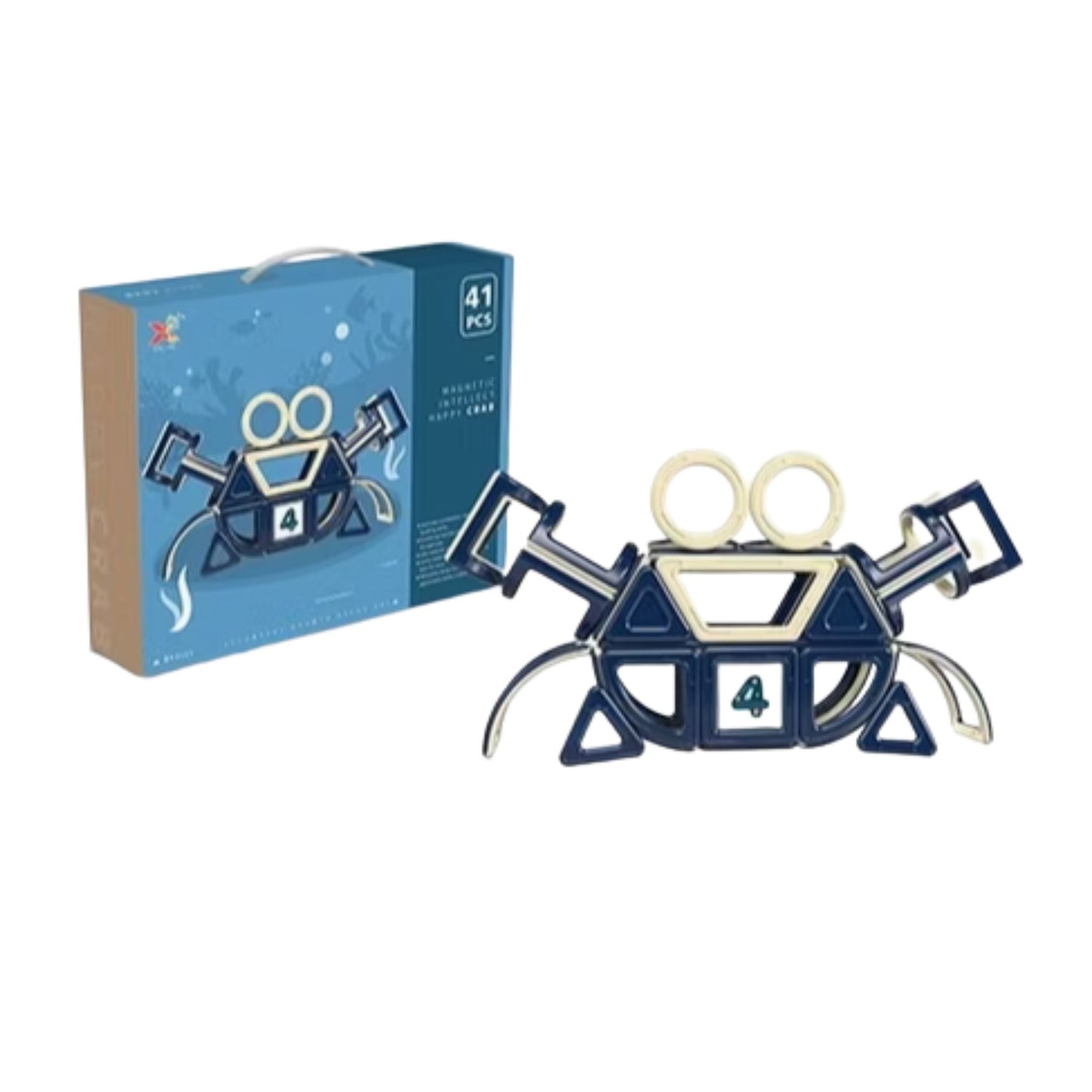 Magnetic Intellect - STEM Magnetic Building Set (41 Pieces) - Xinlebei Edition