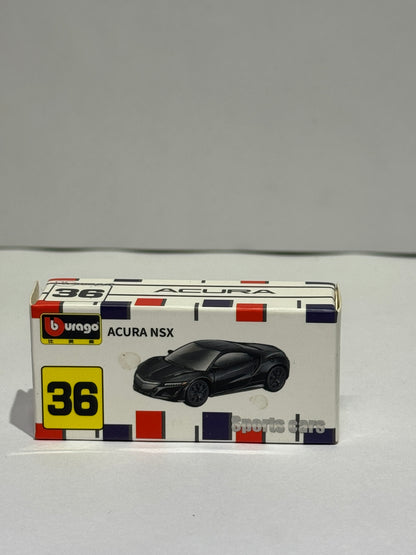 Acura NSX Black Die-Cast Model Car | Premium Sports Car Collectible Toy