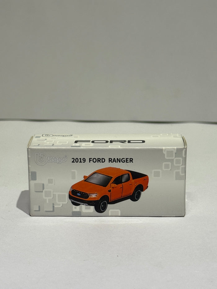 2019 Ford Ranger Orange Die-Cast Model Car | Premium Pickup Truck Collectible Toy