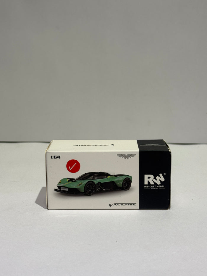 Aston Martin Valkyrie Dark Green Die-Cast Model Car | Premium Hypercar Collectible Toy