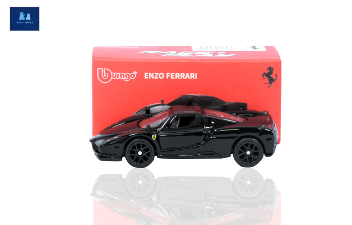 Enzo Ferrari Black Die-Cast Model Car | Premium Sports Car Collectible Toy