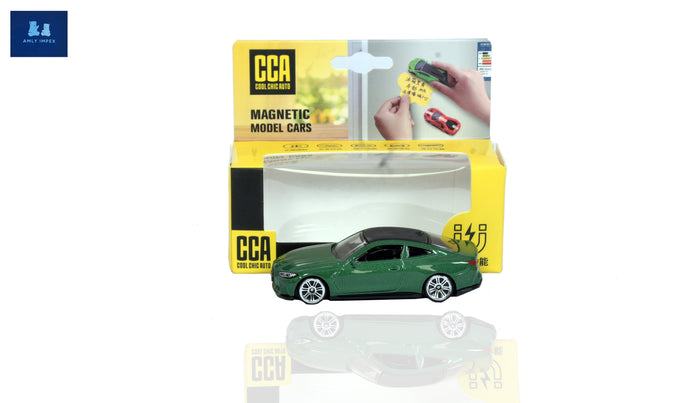 BMW M4 Green Die-Cast Model Car | Premium Performance Coupe Collectible Toy