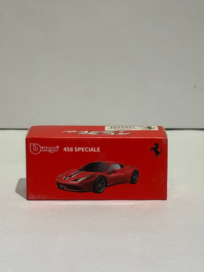 Ferrari 458 Speciale Red Die-Cast Model Car | Premium Sports Car Collectible Toy
