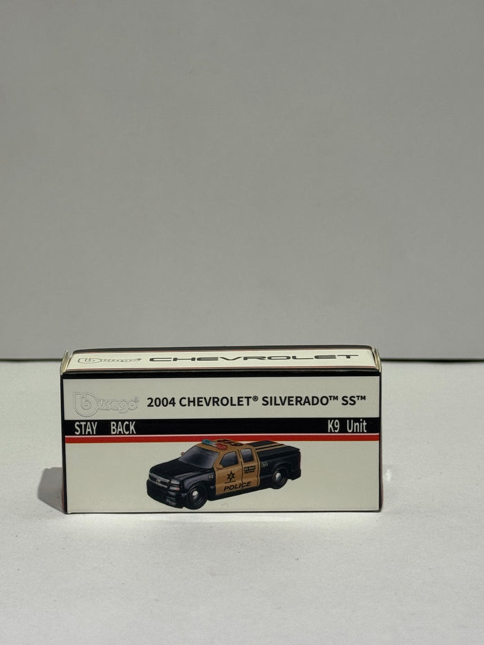 2004 Chevy Silverado SS Police Die-Cast Model Car | Premium Police Truck Collectible Toy