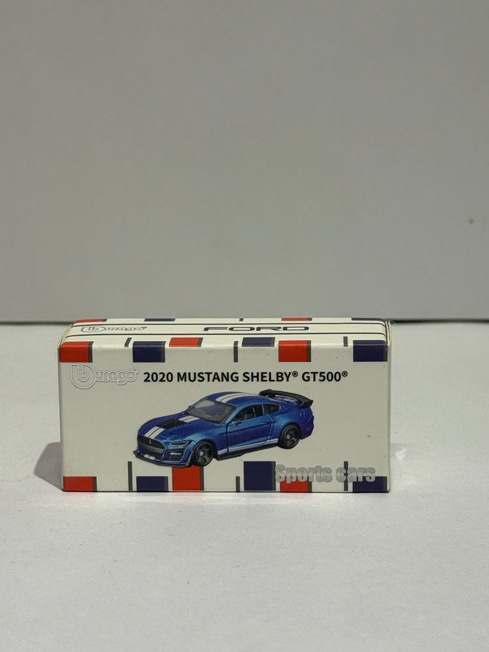 2021 Mustang Shelby GT500 Blue Die-Cast Model Car | Premium Muscle Car Collectible Toy