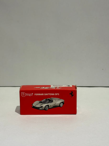 Ferrari Daytona SP3 White Die-Cast Model Car | Premium Supercar Collectible Toy