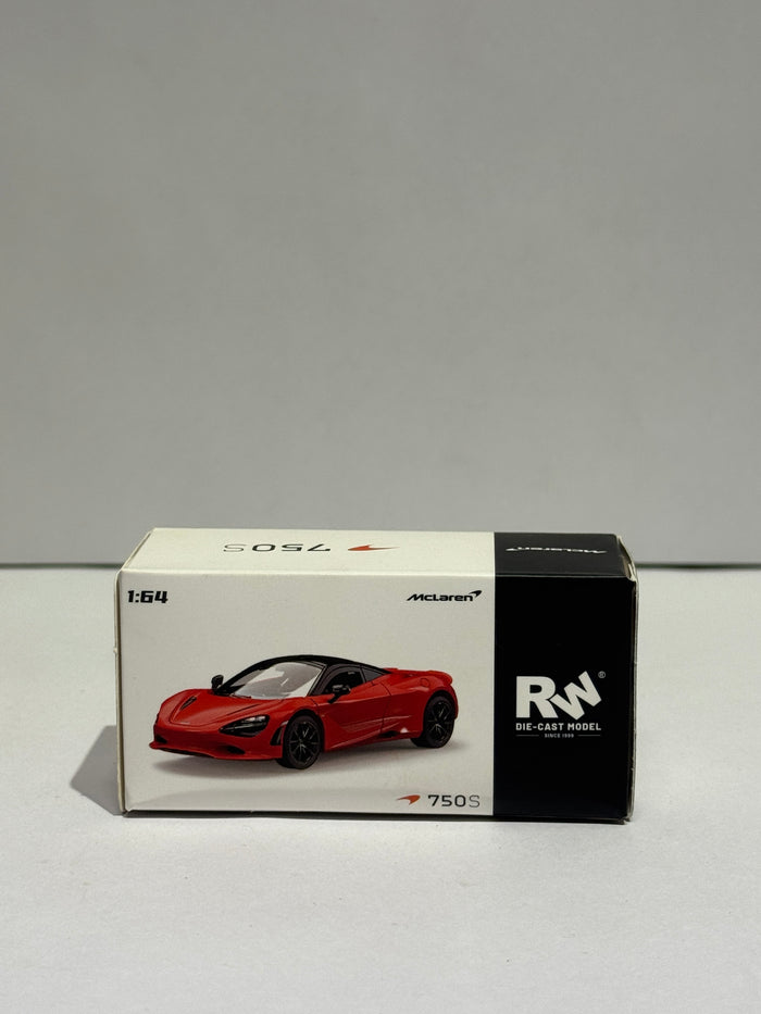 McLaren 750S Red Die-Cast Model Car | Premium Supercar Collectible Toy