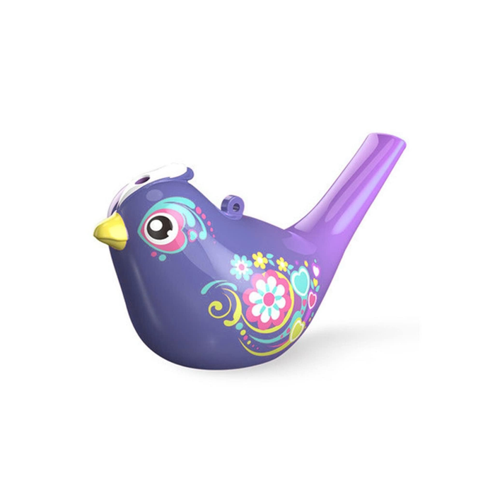 Colour Changing Bird Whistle Purple Toy | Musical Water Bird Whistle for Kids
