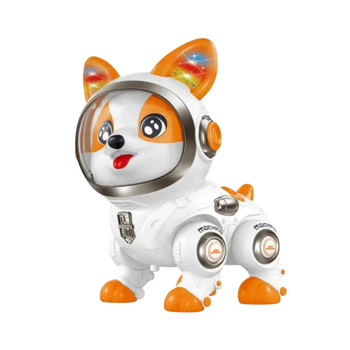 Intelligent Dancing Dog Yellow Toy | Musical Interactive Dancing Dog with Lights for Kids