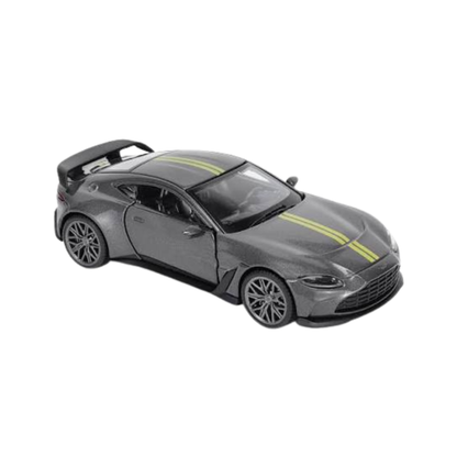Aston Martin Vantage Grey Die-Cast Model Car | Premium Sports Car Collectible Toy