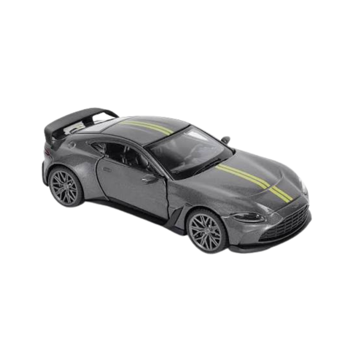 Aston Martin Vantage Grey Die-Cast Model Car | Premium Sports Car Collectible Toy