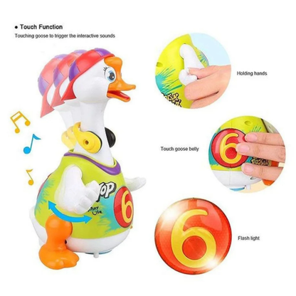Swing Goose Musical Interactive Hip-Hop Dancing Toy (Age 18M+)
