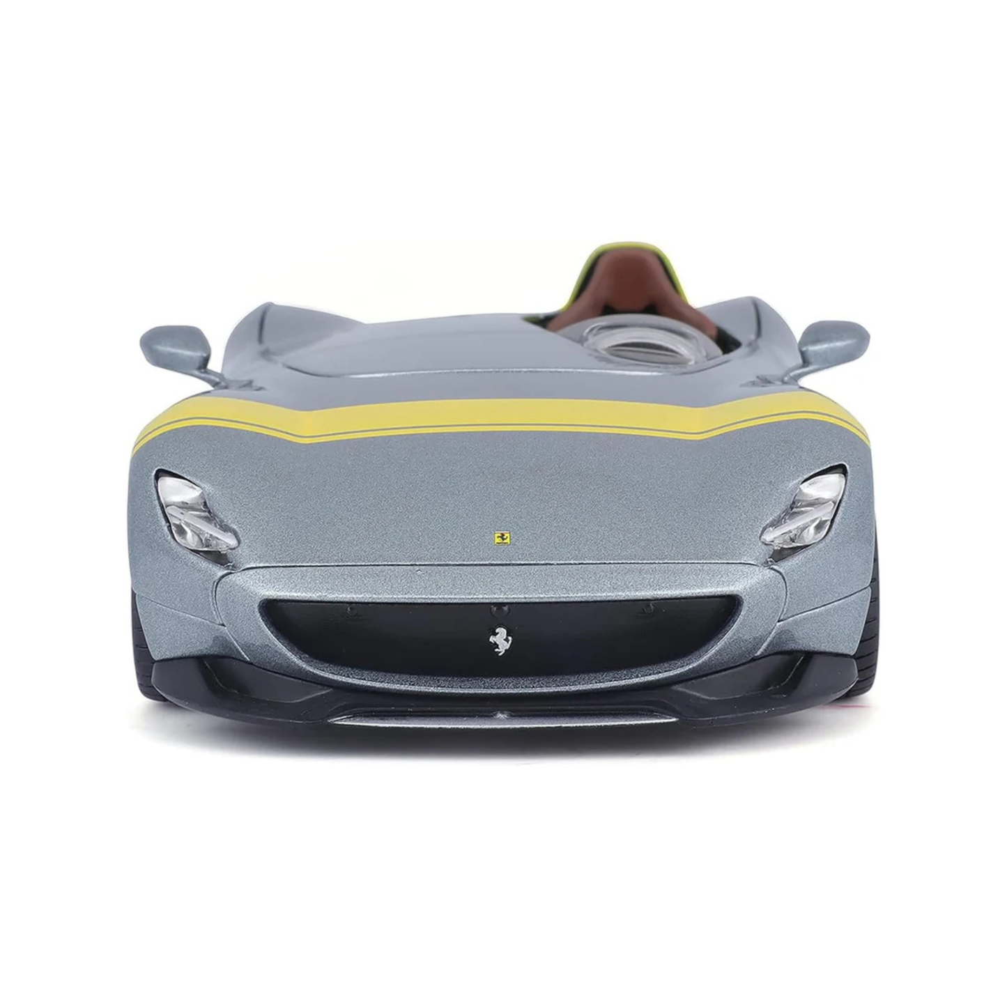 Ferrari Monza SP1 Grey Die-Cast Model Car | Premium Luxury Sports Car Collectible Toy