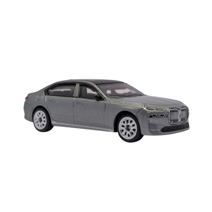 BMW 17 Grey Die-Cast Model Car | Premium Electric Luxury Sedan Collectible Toy