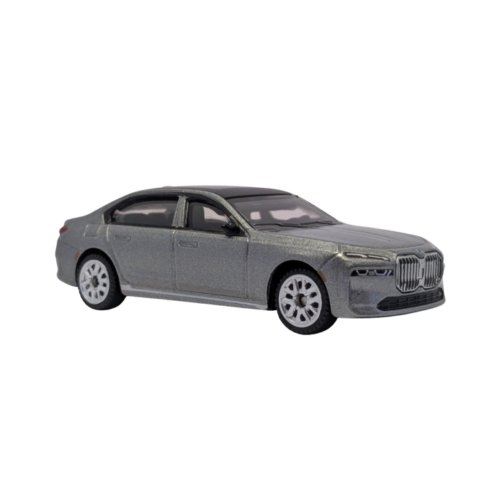 BMW 17 Grey Die-Cast Model Car | Premium Electric Luxury Sedan Collectible Toy