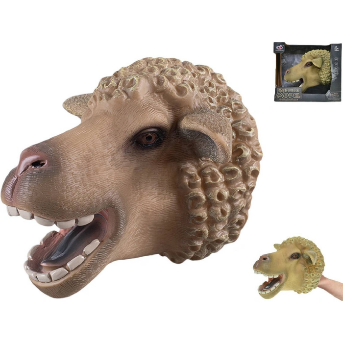 ZHONGJIEMING Sheep Hand Puppet | Soft Plush Animal Hand Puppet Toy for Kids