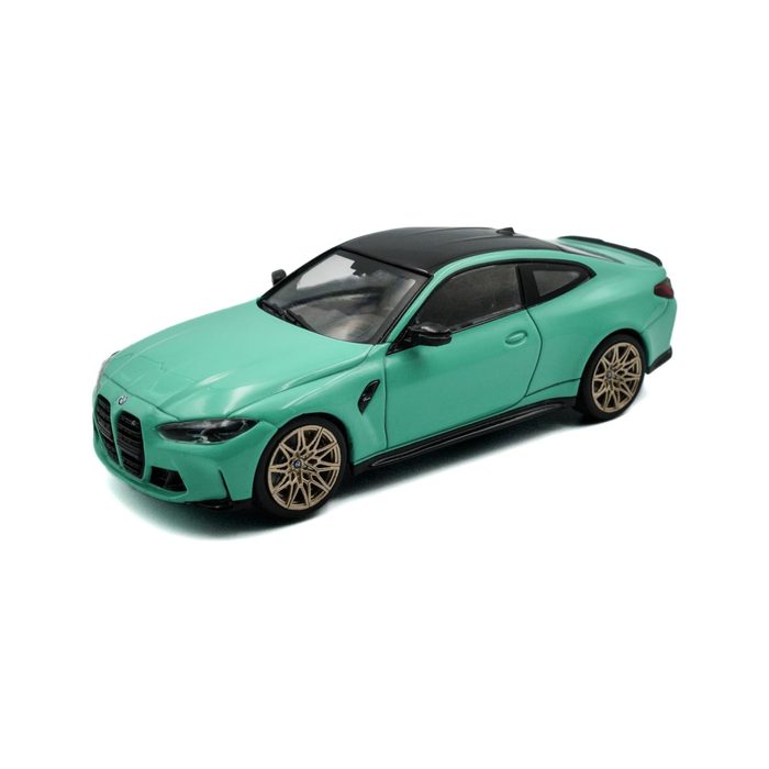 BMW M4 Green Die-Cast Model Car | Premium Performance Coupe Collectible Toy