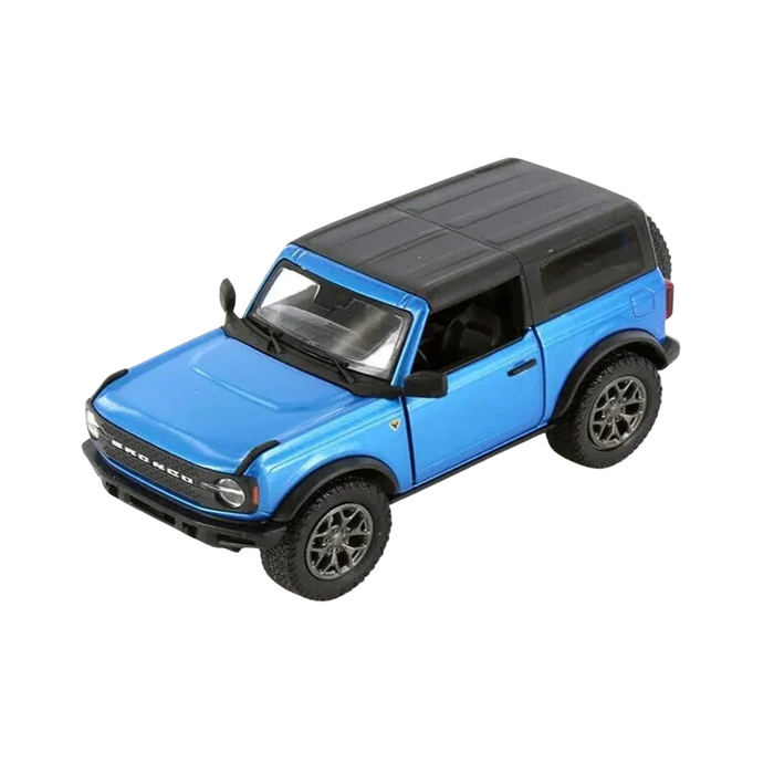 2021 Ford Bronco Blue Die-Cast Model Car | Premium Off-Road SUV Collectible Toy