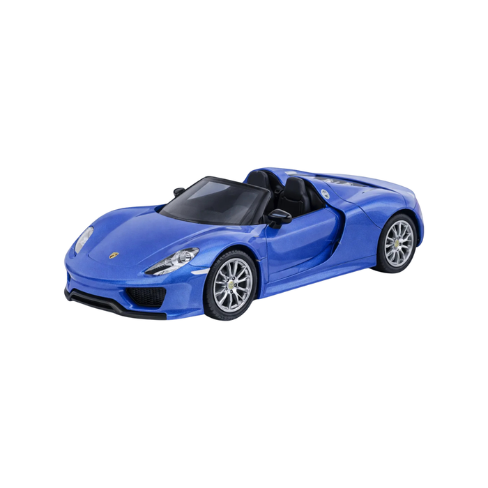 Porsche 918 Spyder Blue Die-Cast Model Car | Premium Hybrid Supercar Collectible Toy