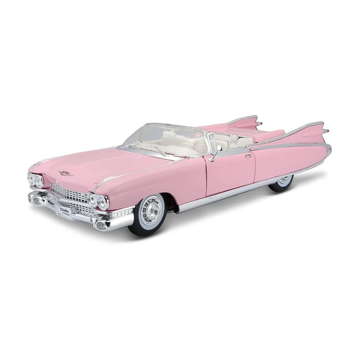 1959 Cadillac Eldorado Biarritz Pink Die-Cast Model Car | Premium Classic Car Collectible Toy